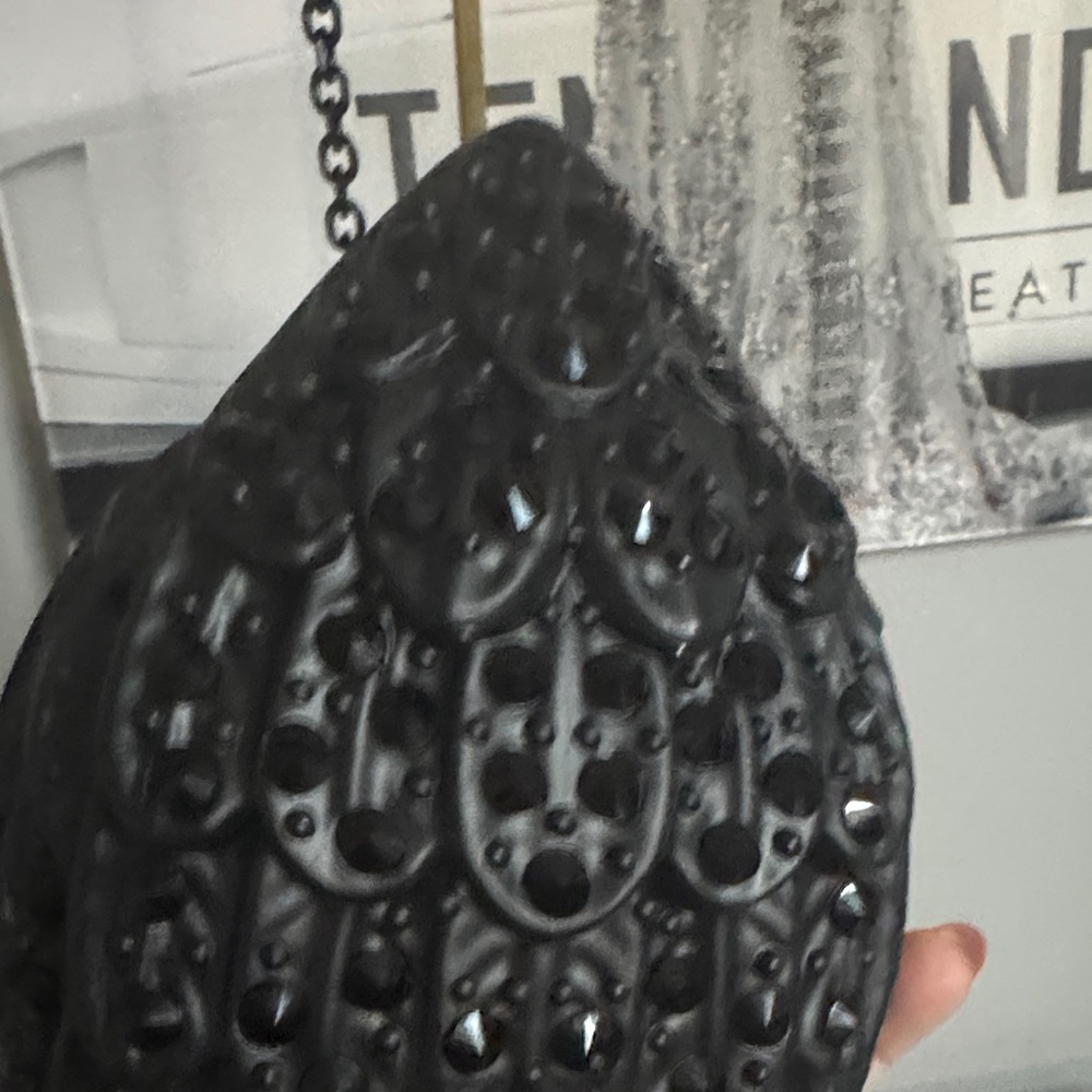 Kurt Geiger Black Embellished Eagle Head Bag - Picture 11 of 15